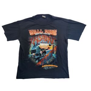 Wall Ride Skate for Your Life T-Shirt Short Sleeve Black Graphic Activewear Tee